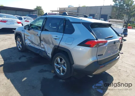 2020 Toyota Rav4 Hybrid Limited from USA, damaged, VIN JTMDWRFV2LD528711